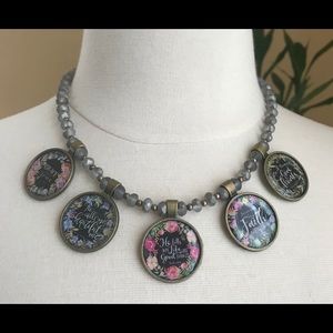 Scripture Statement Necklace with Bible Verses